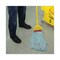 Boardwalk Large Looped-End Wet Mop, Blue, Cotton/Rayon/Synthetic, PK12, BWK1400LCT BWK1400LCT - alternate 2